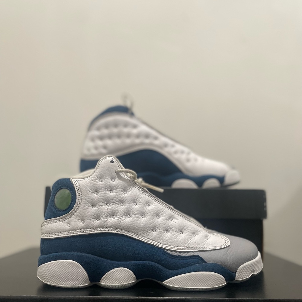 Jordan 13 Sneakers Youth Size 6Y Mid French Blue Dj3003-164